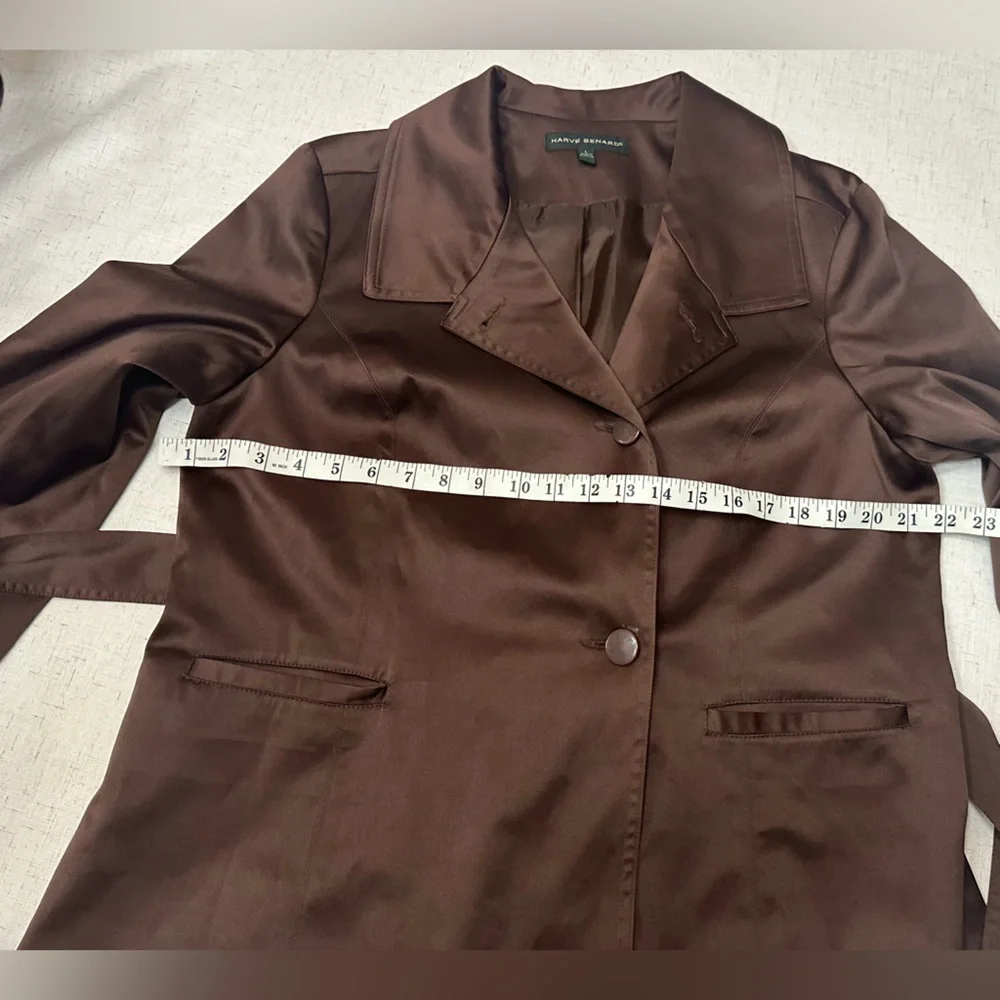 💜Harve Benard Quilted Brown Women's Jacket - Picture 7 of 10